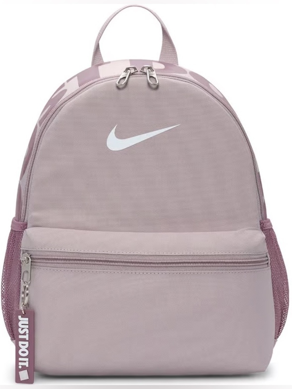Nike Mini Backpack - Violet and White